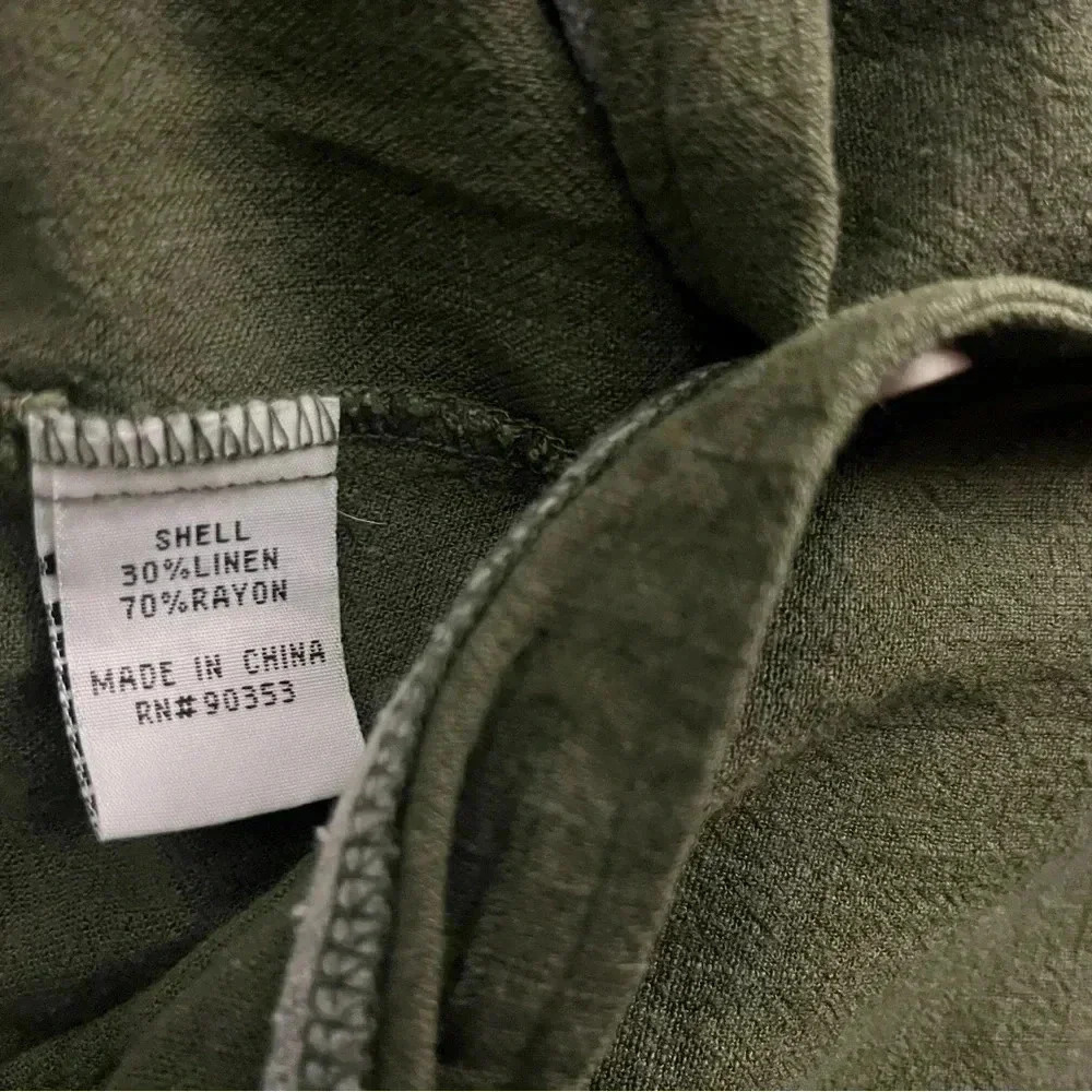 Rebellion Again Army Green Jumper - Picture 7 of 8